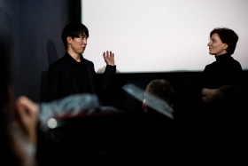 Q&A after the screening of Kim-Gun with director Sangwoo Kang / Photo: Zoltán Adrián